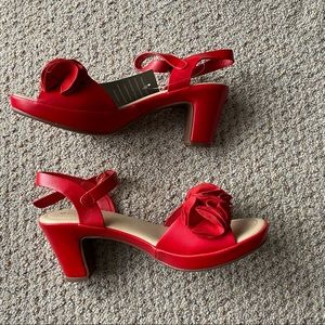 Patrizia by Spring Step red sandals size 9.5-10